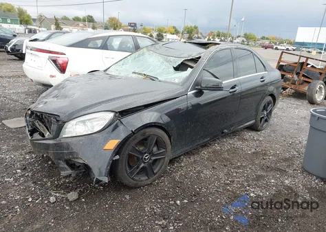 2011 Mercedes-Benz C 300 Luxury 4Matic/Sport 4Matic from USA, damaged, VIN WDDGF8BB7BF648001